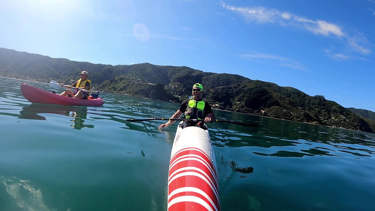 14km training paddle