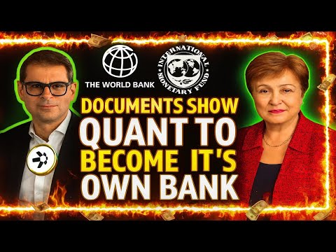 💣Actual Documents Show Quant To Become It's Own Bank!