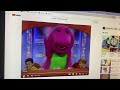 Closing To Barney Stop Look And Be Safe 1998 VHS