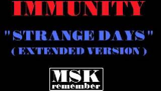Immunity - Strange Days (Extended Version) 1985 Black Rock Records