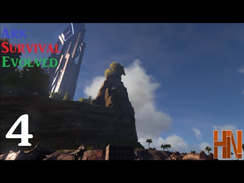 Evacuation and Pteradon Tame! | Ark Survival Evolved Ep. 4