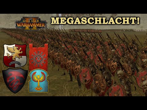 Die Megaschlacht - 2vs2 - Total War: Warhammer 2 Deutsch #355