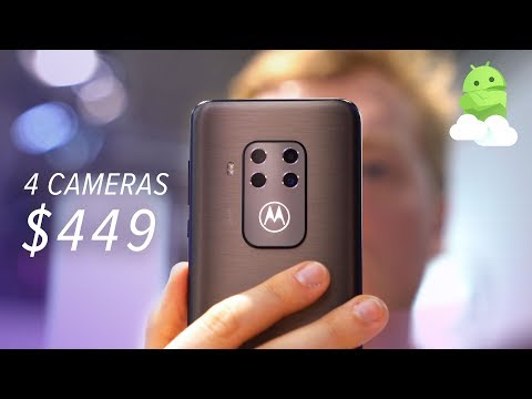 Motorola One Zoom Impressions: 4 Cameras for $449!