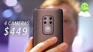 Motorola One Zoom Impressions: 4 Cameras for $449!