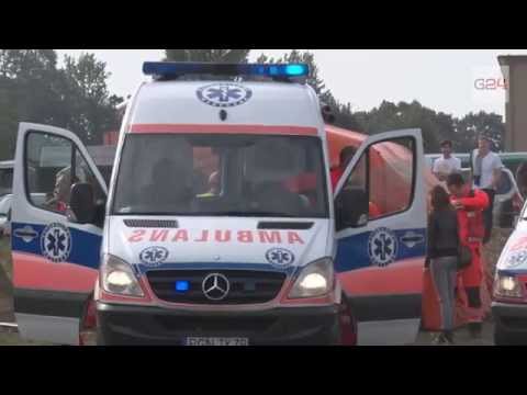 Gniezno24.com - Wypadek przy ul. Wrzesińskiej - ćwiczenia