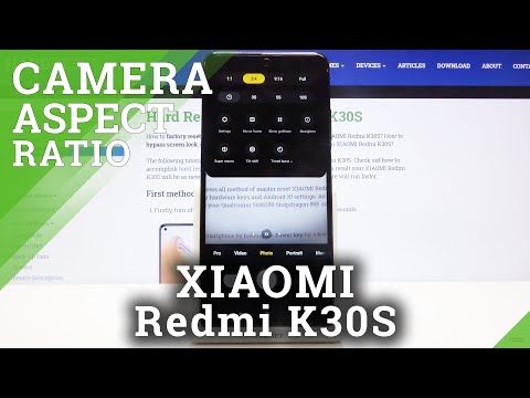 How to Change Aspect Ratio in XIAOMI Redmi K30s – Change Image Width and Height
