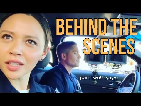 THE ROOKIE — behind the scenes (part 2!!)