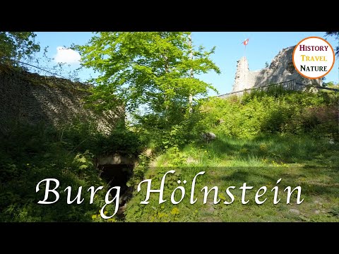 HÖLNSTEIN CASTLE and its caves - history, myths and legends - Swabian Jura - Castles of Germany