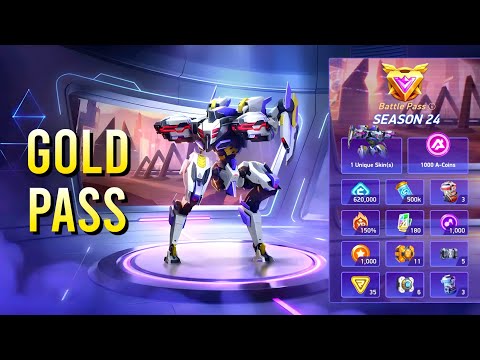 Mech Arena Gold Pass 24 - Eclipse QUICKSILVER & More