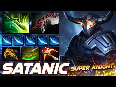 Satanic Sven Super Knight - Dota 2 Pro Gameplay [Watch & Learn]