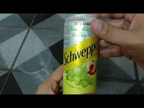  Review : Schweppes Zero Sugar Shine Muscat & Peach, ชเวปป์ องุ่นไชน์ มัสแคท และพีช