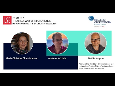 The Greek War of Independence: re-appraising its economic legacies