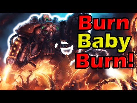 The OP Firebat Rush in Zerg Hex!  Starcraft 2 custom games