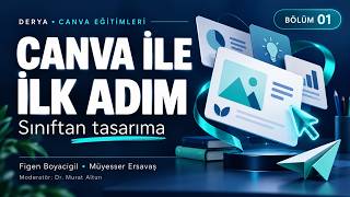 Canva ile İlk Adım: Öğretmenler İçin Tasarım ve Etkinlik | DERYA 1