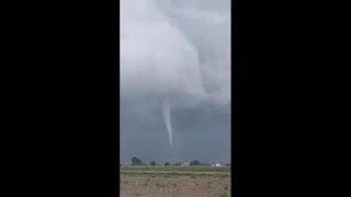 Un tornado di 40 metri di ampiezza nelle campagne del Polesine