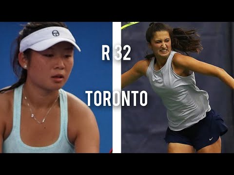 Eudice Chong ( 張瑋桓 ) VS Emina Bektas | W60 Toronto Canada 2022 | Round of 32