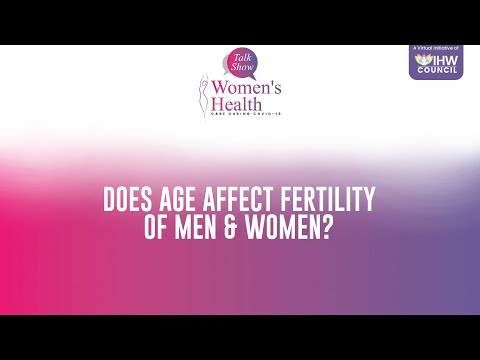 Does age affect the fertility of men & women?