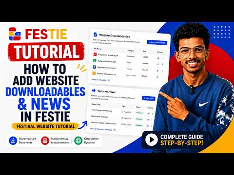 Add Website Downloadables & News