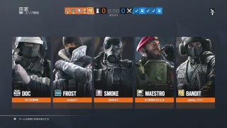 ［R6S］朝から楽しーじ