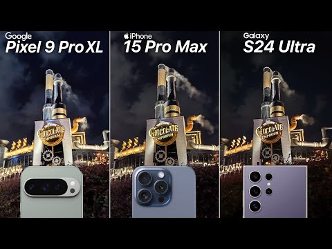 Google Pixel 9 Pro XL VS iPhone 15 Pro Max VS Galaxy S24 Ultra Camera Test Comparison