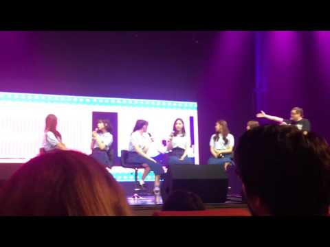 160904 [GFRIEND] TALK/MENT - GOOD, FACE @ GFRIEND LOL SHOWCASE IN MANILA