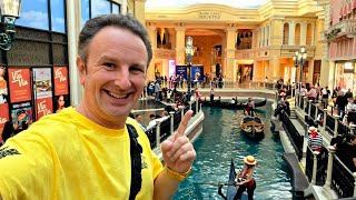 Inside the Grand Canal Shoppes at Venetian Las Vegas