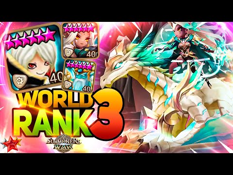 TrueWhale Starts Season 20 with INSANE LIGHT SQUAD - Summoners War