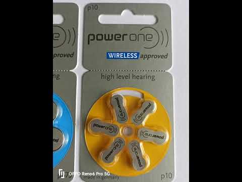 Powerone P13 Hearing Battery