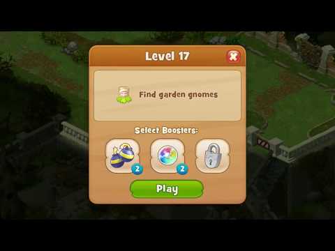 Gardenscapes Level 17