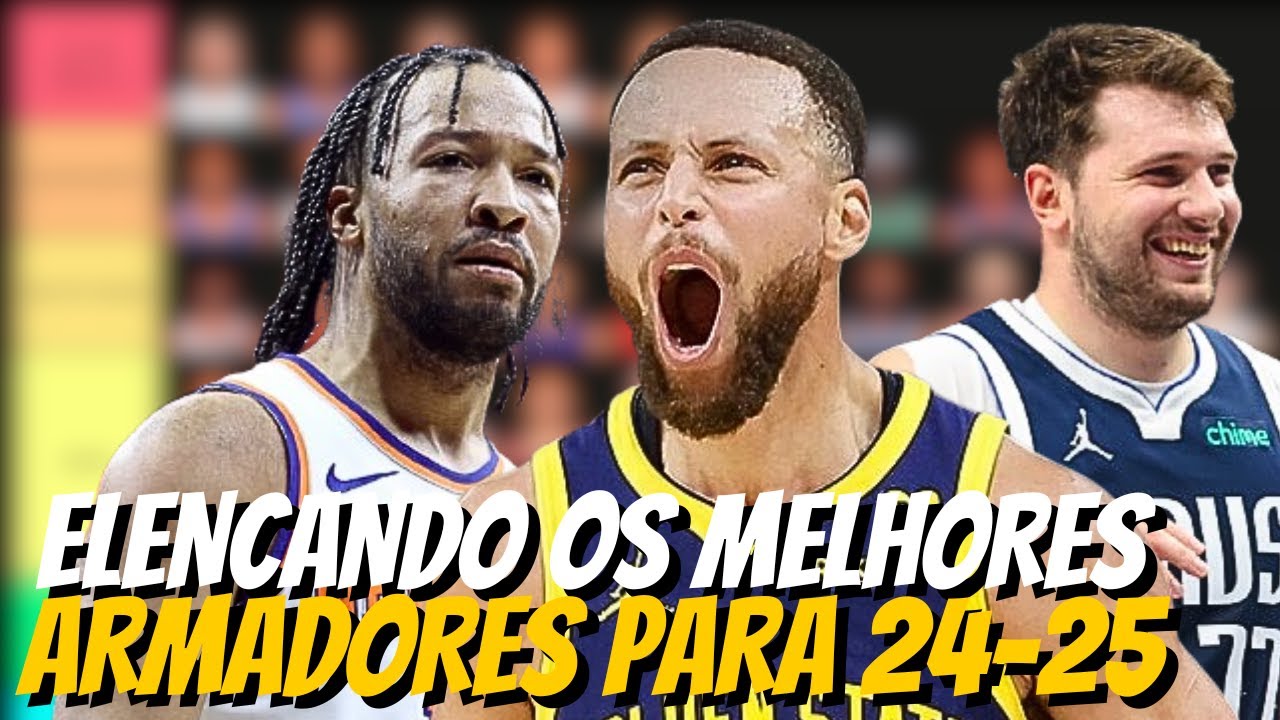 Elencando os melhores ARMADORES da NBA em 2024-25 em prateleiras