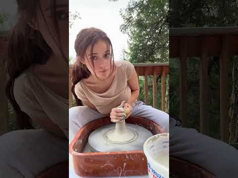 Pottery is so relaxing 😌