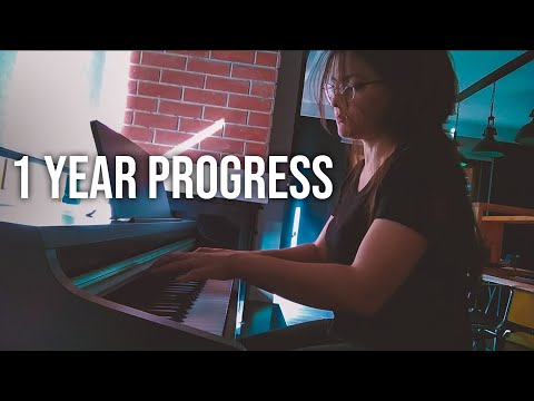 1 Year Piano Progress - Adult Absolute Beginner
