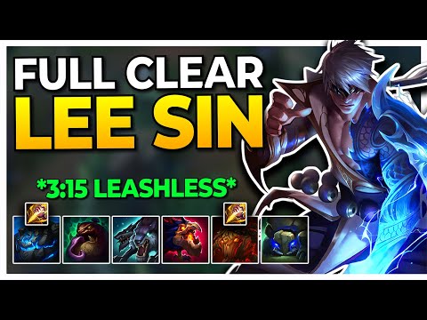 S13 LEE SIN JUNGLE CLEAR - 