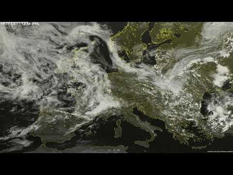 Sat24 video impression for Saturday, July 3, 2021