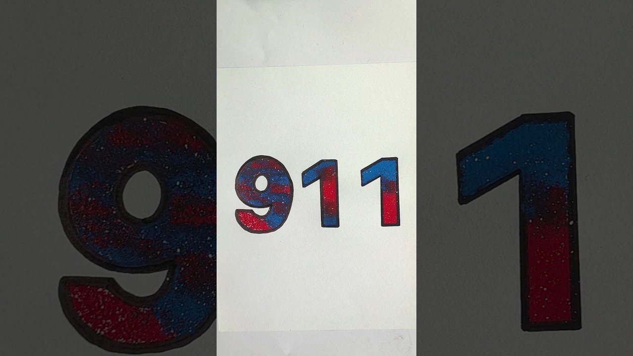 Emergency 🦺 call 911 ⚠️ #penthomize #art #drawing #satisfying #emergency #911 #youtubeshorts