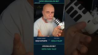 Yapay Zeka Balon mu? İnternet Krizinden Kritik Farkı Ne?