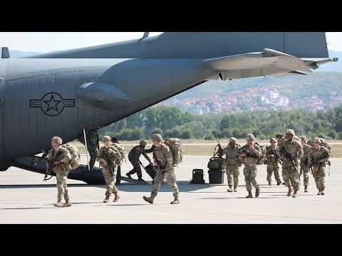 Exercise Skybridge 21: Sky Soldiers will be rigging up and performing airborne operations