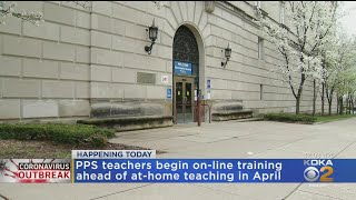 Pittsburgh Public Schools Teachers Begin Online Training Ahead Of At-Home Teaching