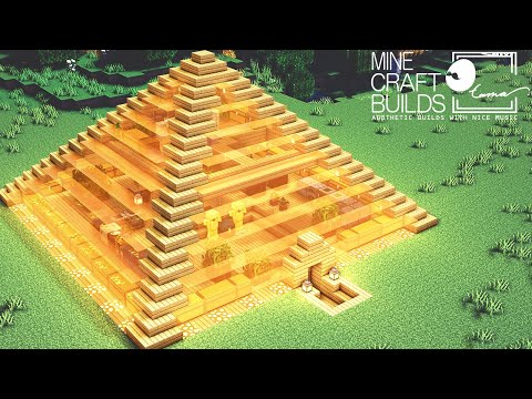 ⚒ Minecraft: 🐫 Pyramid House Tutorial 🏠