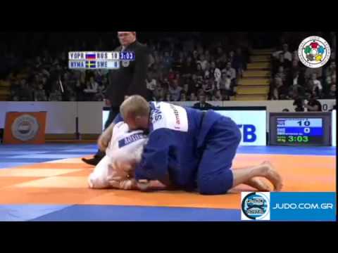 Judo Grand Prix Amsterdam 2011 1/2 Final -90kg VOPROSOV (RUS)-NYMAN (SWE)
