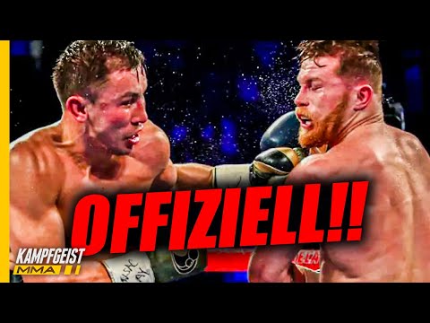Eilmeldung: CANELO verkündet KAMPF gegen GOLOVKIN! Canelo vs GG steht!