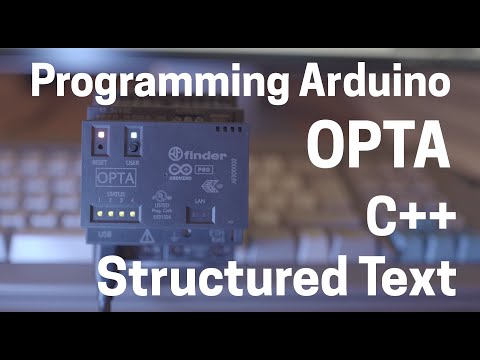 Programming the Arduino OPTA
