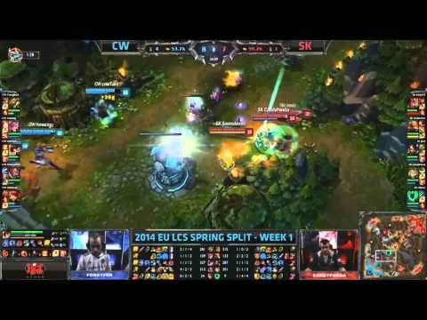CW vs SK Highlights Spring Split W1D2 EU LCS