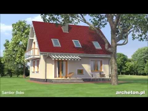 Projekt domu Sambor Bobo - archeton.pl