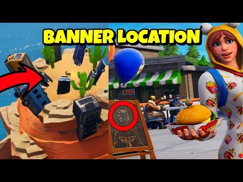 Season 7 WEEK 6 SECRET BANNER LOCATION in Fortnite