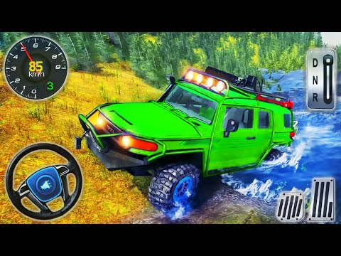 Offroad Jeep Driving Simulator 2020 - Impossible Stunts 4x4 SUV Racing - Android GamePlay #2