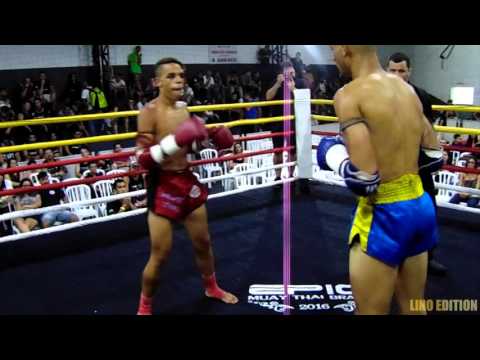 2º Epic Muaythai Brasil - Cristiano "Cowboy" (Gadernal FT) x Vitor Gelsomino (Rico Thai Fight) 64Kg.