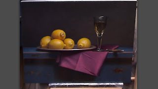 Old Master inspired still life painting demo