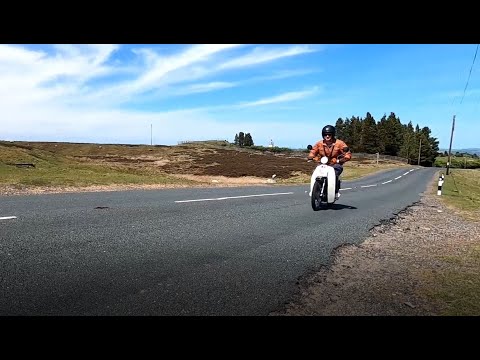 Northern Pennines 50cc Motorcycle Tour- Honda Supercub-02