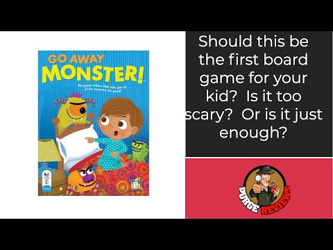 The Purge: # 3015 Go Away Monster!: The starter board game for the youngest of children